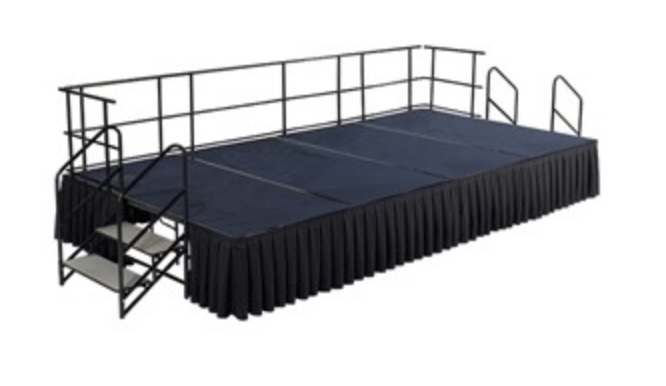 When does your event need a stage rental instead of a simple open setup