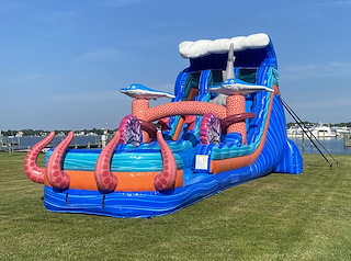 18'H Under the Sea Water Slide