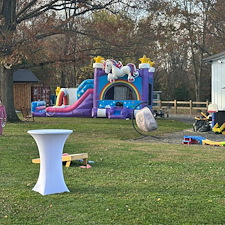 Backyard-Birthday-Party-Tent-and-Moon-Bounce-in-White-Marsh-MD 2