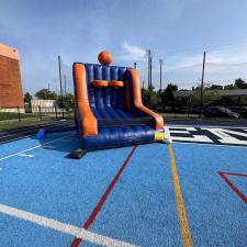 Bounce-House-with-Slide-and-Inflatable-Basketball-in-Baltimore-MD 0