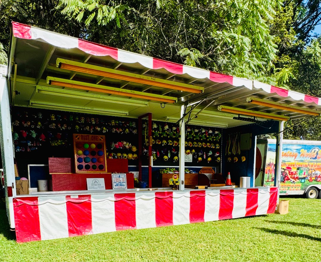 Carnival Game Trailer with Prizes for Corporate Event in Cockeysville, MD