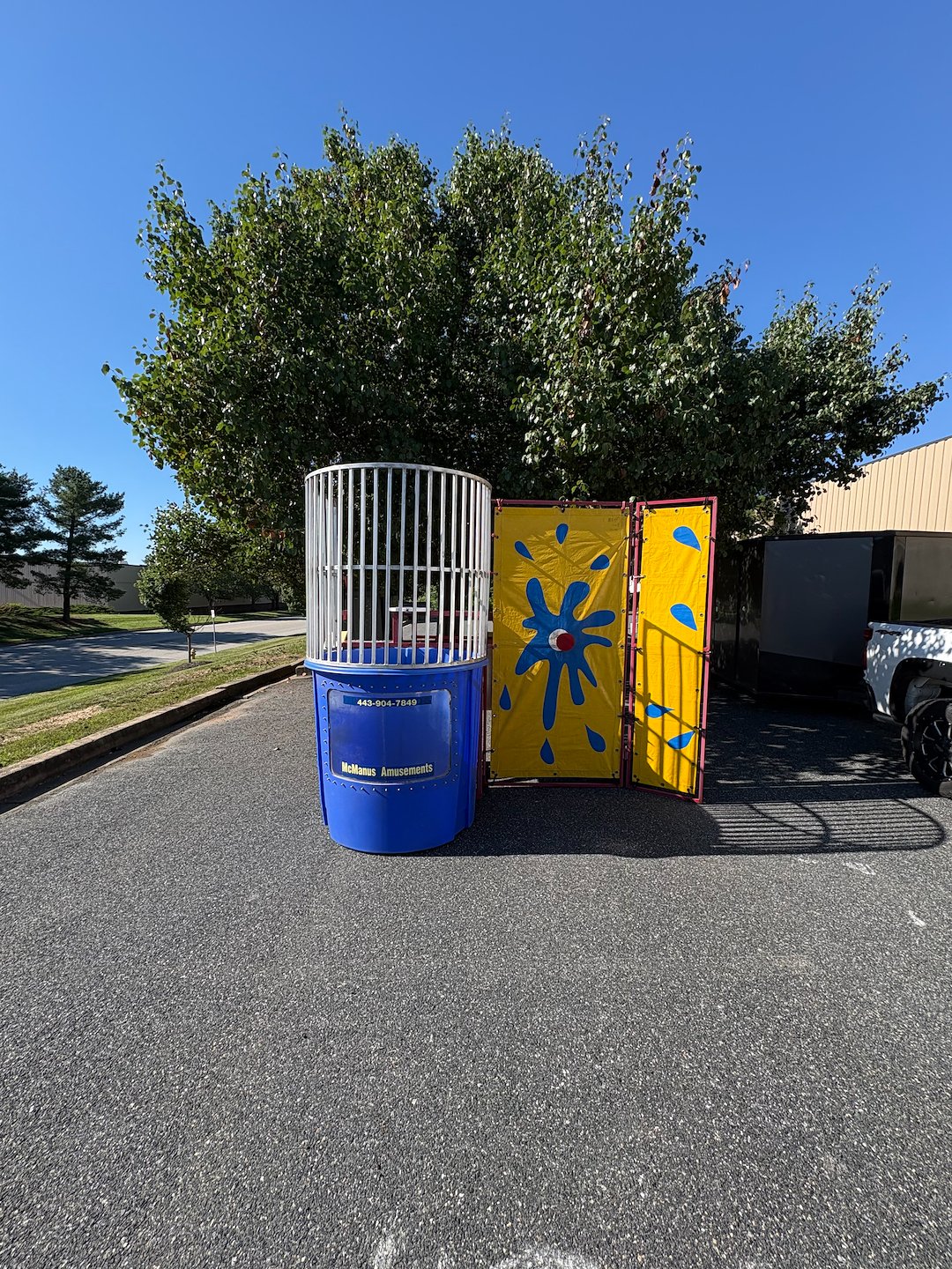 Dunk Tank and Tent Rental for Corporate Event in Belcamp, MD