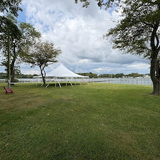 Large-Elegant-Pole-Tent-for-Wedding-in-Essex-Maryland 1