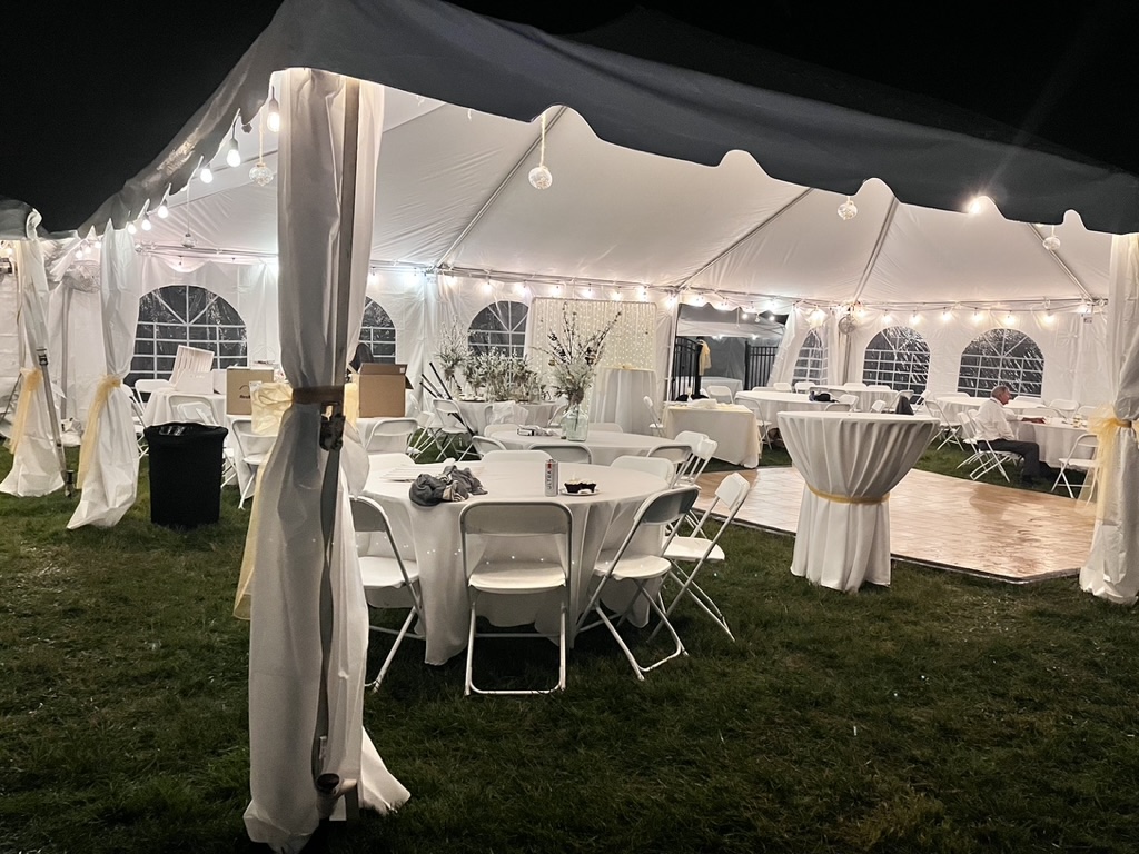 Large Wedding Tent in Baltimore, MD