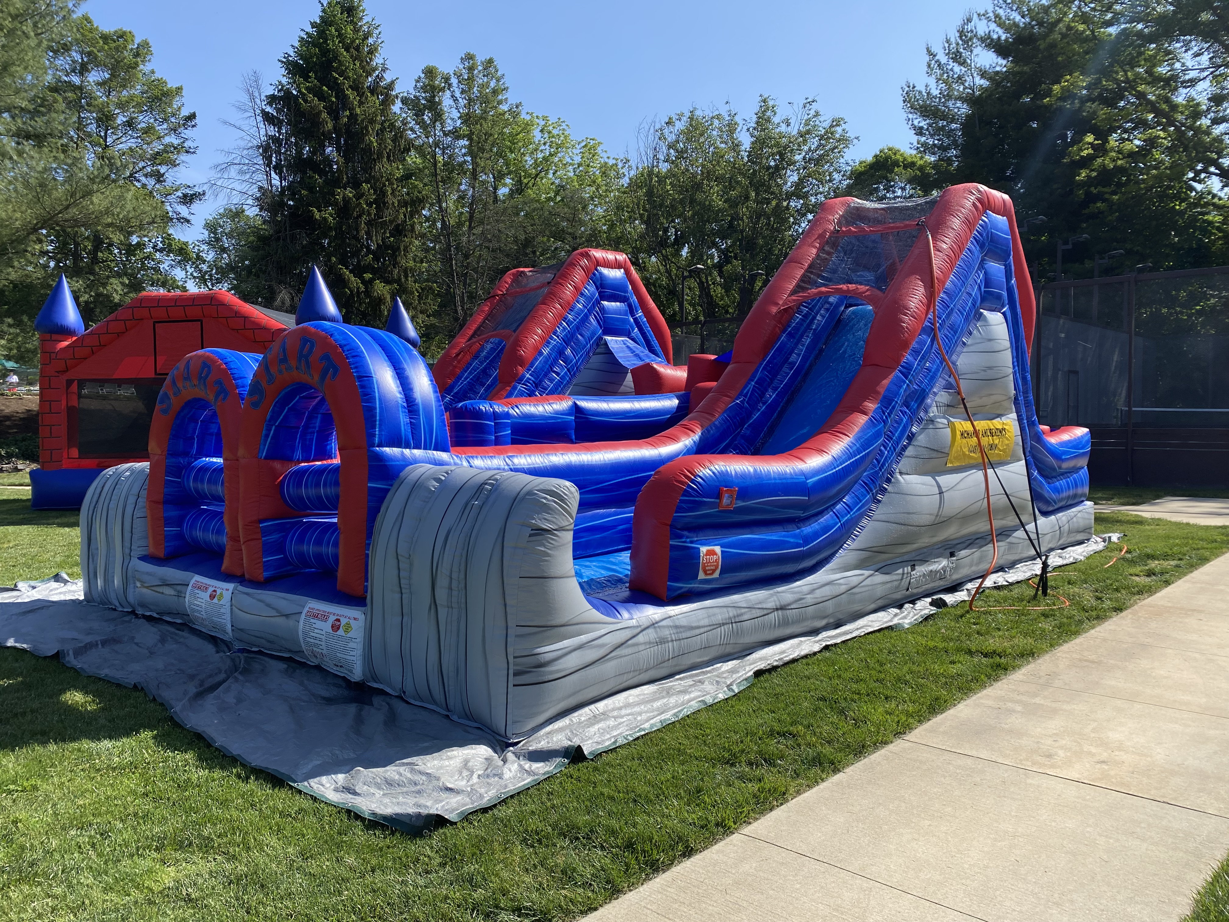 Obstacle Course and Bounce House in Ruxton, MD