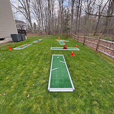 Portable-Mini-Golf-Rental-for-Golf-Themed-1st-Birthday-Party-in-Perry-Hall-Maryland 2