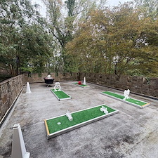 Wedding-Themed-4-hole-Mini-Golf-Course-for-Cocktail-Hour-at-Wedding-in-Lutherville-Timonium-MD 2