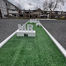 Wedding-Themed-Mini-Golf-for-Backyard-Wedding-in-Fallston-Maryland 2