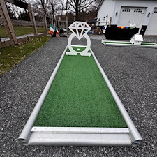 Wedding-Themed-Mini-Golf-for-Backyard-Wedding-in-Fallston-Maryland 3
