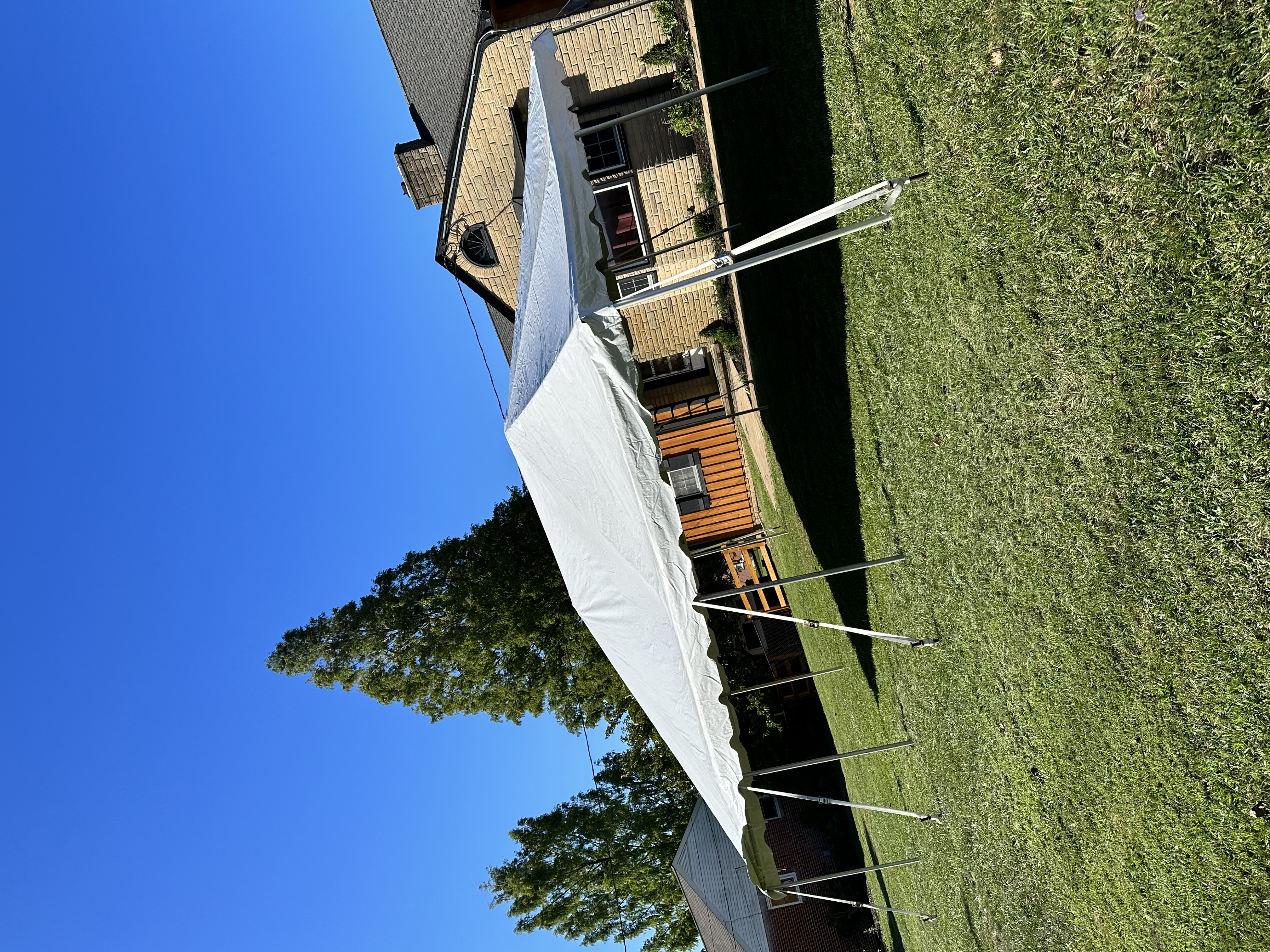 White Party Tent in Abingdon, Maryland