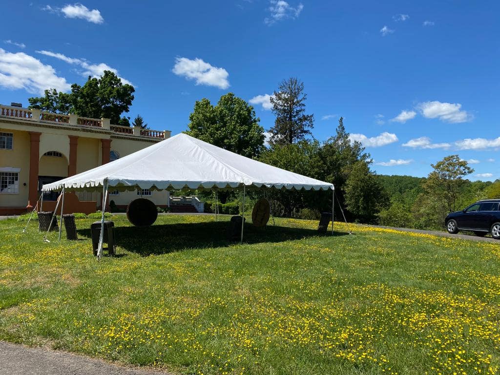 White Party Tent in Glen Arm, MD