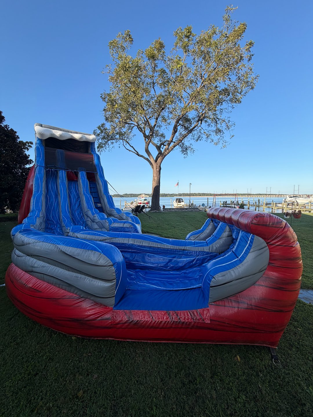 XL Inflatable Water Slide and Carnival Game Booth for Backyard Birthday Party in Middle River, MD
